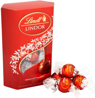 

Lindt Lindor - Exotic Milk Truffles Chocolate Gift Box Truffles(100)