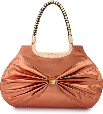 

Shoetopia Party Beige Clutch