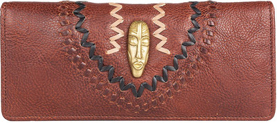 Hidesign Casual Brown Clutch