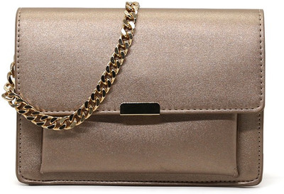 

LONDON RAG Party Gold Clutch