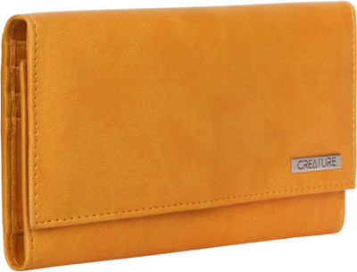 

CREATURE Casual Yellow Clutch
