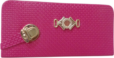 

Haryana Craft Casual Pink Clutch