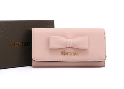 

abrazo Casual Pink Clutch