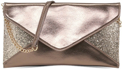 

LONDON RAG Party Gold Clutch