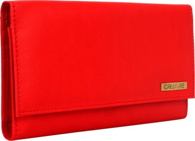 CREATURE Casual Red  Clutch