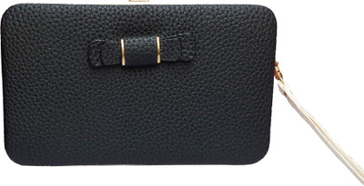 

SANSHUL Casual Black Clutch
