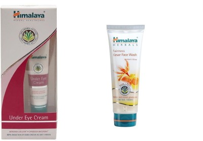 

Himalaya under eye cream, kesar face wash(Set of 2)