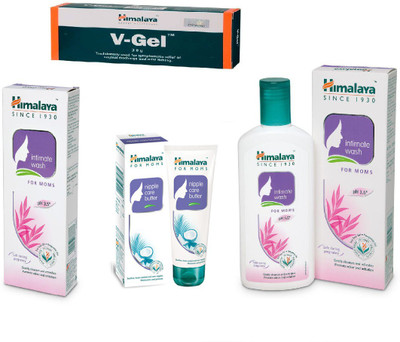 

Himalaya Intimate Wash, V-Gel, Nipple Care Butter, Intimate Wash(Set of 4)