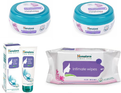 

Himalaya Soothing Body Butter, Nipple Care Butter, Intimate Wipes(Set of 4)