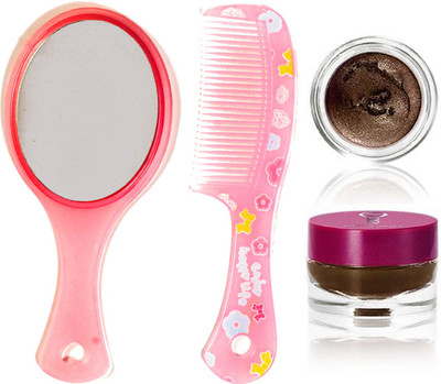 

Oriflame Sweden The ONE Colour Impact Cream Eye Shadow 4g ( Golden Brown - 30746 ) With Mirror & Comb Set(Set of 3)