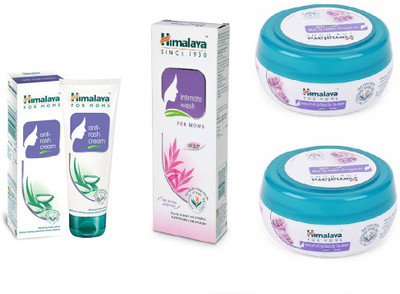 

Himalaya Anti Rash Cream, Intimate Wash, Soothing Body Butter(Set of 4)