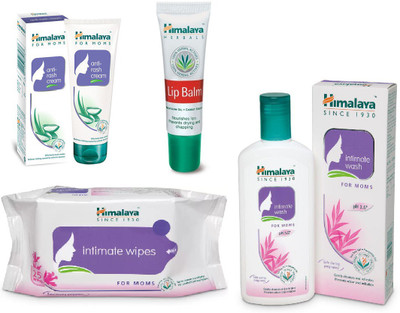 

Himalaya Anti Rash Cream, Lip Balm, Intimate Wipes, Intimate Wash(Set of 4)