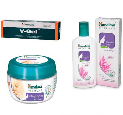 

Himalaya Soothing Body Butter, V-Gel, Intimate Wash(Set of 3)