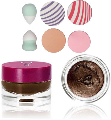 

Oriflame Sweden The ONE Colour Impact Cream Eye Shadow 4g ( Golden Brown - 30746 ) With Puff Sponge(Set of 7)