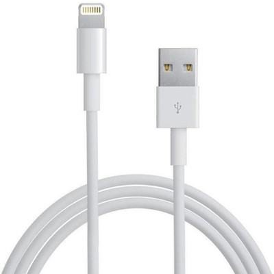 

Ipackk pple Iphne 8 Fast Charging And Data Transfering Lightning Cable(White)