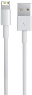 

Ipackk pple Iphne 5S Fast Charging And Data Transfering Lightning Cable(White)