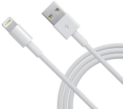 

Ipackk pple Iphoe 8 Plus Fast Charging And Data Transfering Lightning Cable(White)