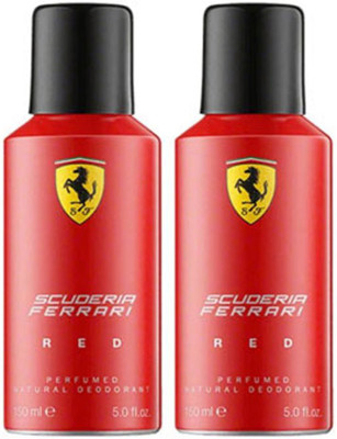 

FERARI DEO RED Body Spray - For Men(300 ml, Pack of 2)