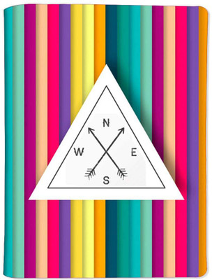 

Nutcase A5 Notebook(Designer Notebook, Multicolor, Pack of 2)