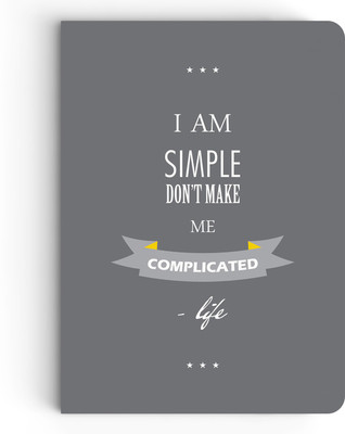 

inkFlap A5 Notebook(Premium Designer Notebook, Dark Grey)