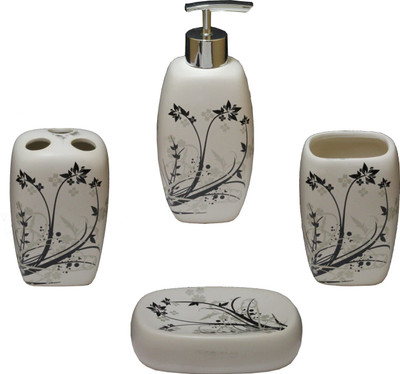 

The Art Affair Ceramic Bathroom Set