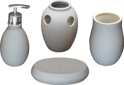 

The Art Affair Ceramic Bathroom Set