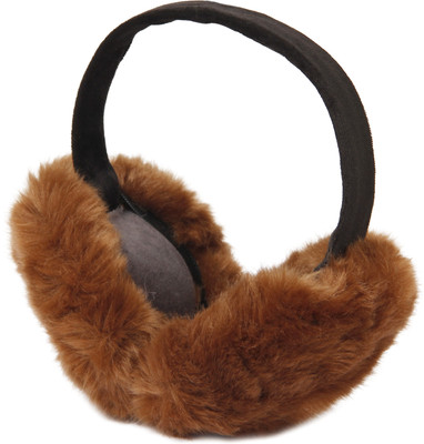 

FabSeasons Faux Fur Winter Outdoor Accessory Foldable Ear Muffs / Warmer for Girls & Women for protection from Cold, Ideal Head /Hair Accessory during winters Ear Muff(Pack of 1), Brown