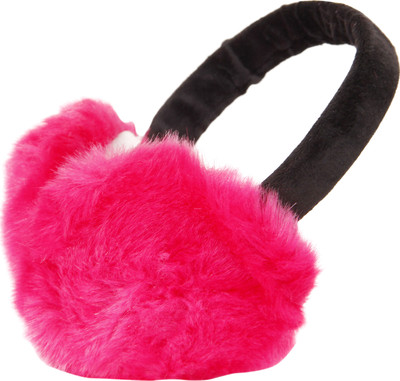 

FabSeasons Faux Fur Winter Outdoor Accessory Foldable Ear Muffs / Warmer for Girls & Women for protection from Cold, Ideal Head /Hair Accessory during winters Ear Muff(Pack of 1), Pink