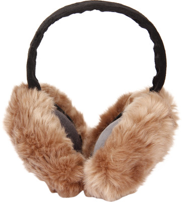 

FabSeasons Faux Fur Winter Outdoor Accessory Foldable Ear Muffs / Warmer for Girls & Women for protection from Cold, Ideal Head /Hair Accessory during winters Ear Muff(Pack of 1), Brown