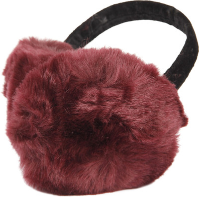 

FabSeasons Faux Fur Winter Outdoor Accessory Foldable Ear Muffs / Warmer for Girls & Women for protection from Cold, Ideal Head /Hair Accessory during winters Ear Muff(Pack of 1), Maroon