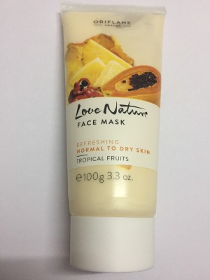 Oriflame Sweden love nature tropical fruit face mask(100 ml)