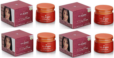 

VI JOHN Saffron Advanced Fairness Cream Pack Of 4(200 g)