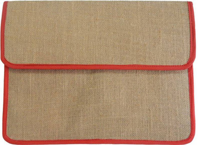 

ART ME Jute Folder bag(Set Of 1, Red)