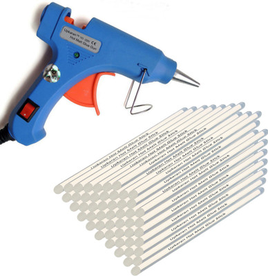 

Upkaran Small 20W Hot Glue Gun with 50 Sticks(Standard Size 10inch) For Decoration and Art work Standard Temperature Corded Glue Gun(7 mm)