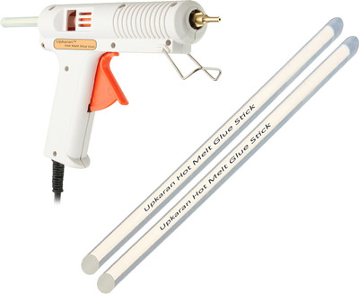 

Upkaran Multi Watt - Adjustable Multi Temperature 150 Watt GG150W 220V Electronic Glue Gun with 2 Bonding Glue Sticks For High-Tech Quick Repairs Adjustable Temperature Corded Glue Gun(11 mm)