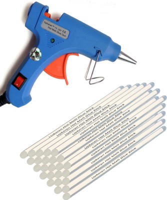 

Upkaran Small 20W Hot Glue Gun with 25 Sticks(Standard Size 10inch) For Decoration and Art work Standard Temperature Corded Glue Gun(7 mm)