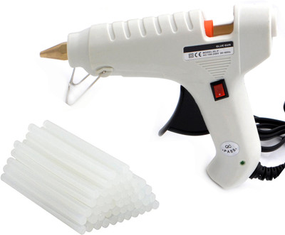 

OKASTA 40 Watt ( free 15 Glue STICKS ) Heavy Hot Melt Glue Gun For Quick Repairs, Paper & Cloth High-Tech Professional Electronic Standard Temperature Corded Glue Gun(11 mm)