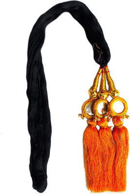 

Rapidsflow Fancu Punjabi Hair Parandi Braid Extension(Orange)