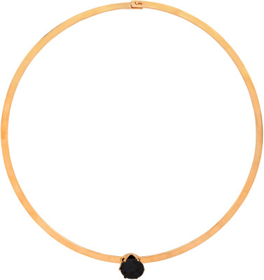 

FOR-U Blue Stone Hair Chain Golden Fashion Partywear Jewellery Hair Chain(Gold)