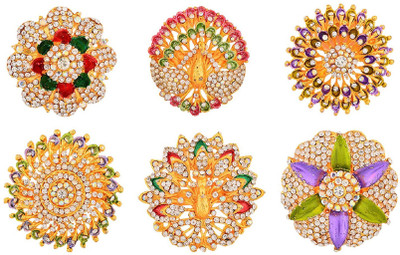 

UshaGold Copper Hair Clip for Women (3345) Hair Clip(Multicolor)