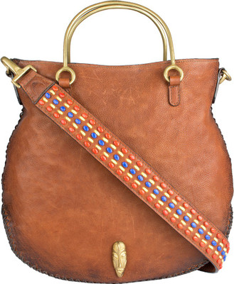 Buy Hidesign Shoulder Bag(Tan) on Flipkart