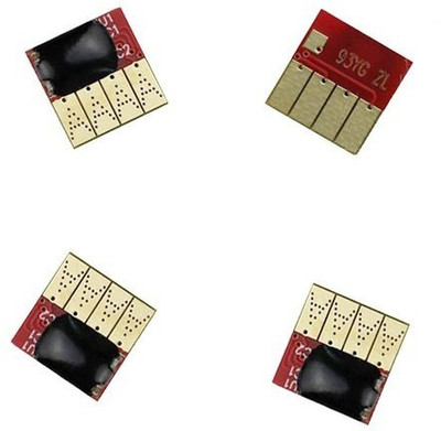 

Dubaria Ink Reset Chips For HP 970 XL Black & 971 XL Cyan, Magenta & Yellow For Use In OfficeJet Pro X476dn MFP, X476dw MFP, X576dn MFP, X576dw MFP, X451dn, X451dw, X551dw Printers Multi Color Ink Toner(Black, Cyan, Magenta, Yellow)