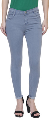 Loukut Fashion Slim Women Grey Jeans