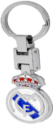 

Faynci Footbal CF logo High Quality Stainless Steel Locking Key Chain for Football Lover Key Chain