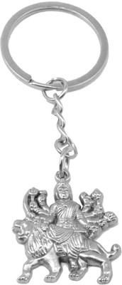 

Faynci Hindu Religious Goddess Durga Mata Metal Keychain Gift for Family/Family Friend Key Chain