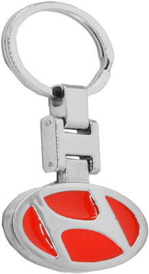 

Faynci Hyundai High Quality Stainless Steel Logo Red Locking Key Chain Key Chain
