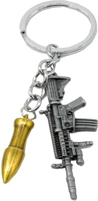 

Faynci Fashion Army Fire Arms Ak-47 with Bullet Key Chain for Gifting and Fire Arms Lover Key Chain