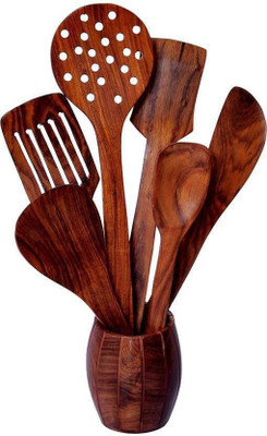 

CraftOnline Wooden Ladle(Pack of 7)
