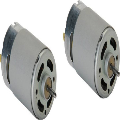 

TechWiz 12V High RPM Dc Motor Pack of 2(White)
