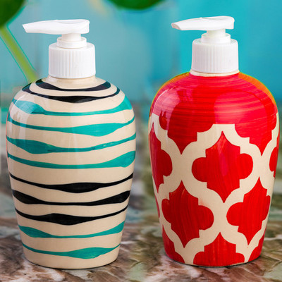 

Sforzi liquid soap dispenser 450 ml Lotion, Shampoo, Soap, Gel Dispenser(Multicolor)